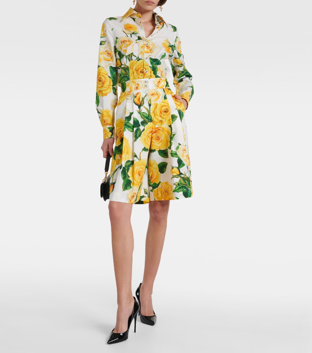 Floral cotton Bermuda shorts | Dolce&Gabbana