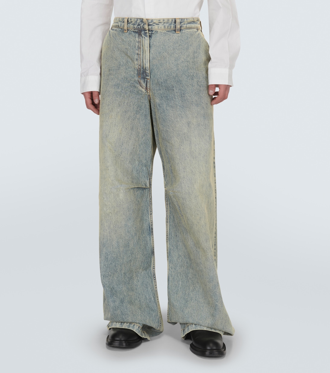 Jeans Dem a gamba larga e vita bassa | Entire Studios