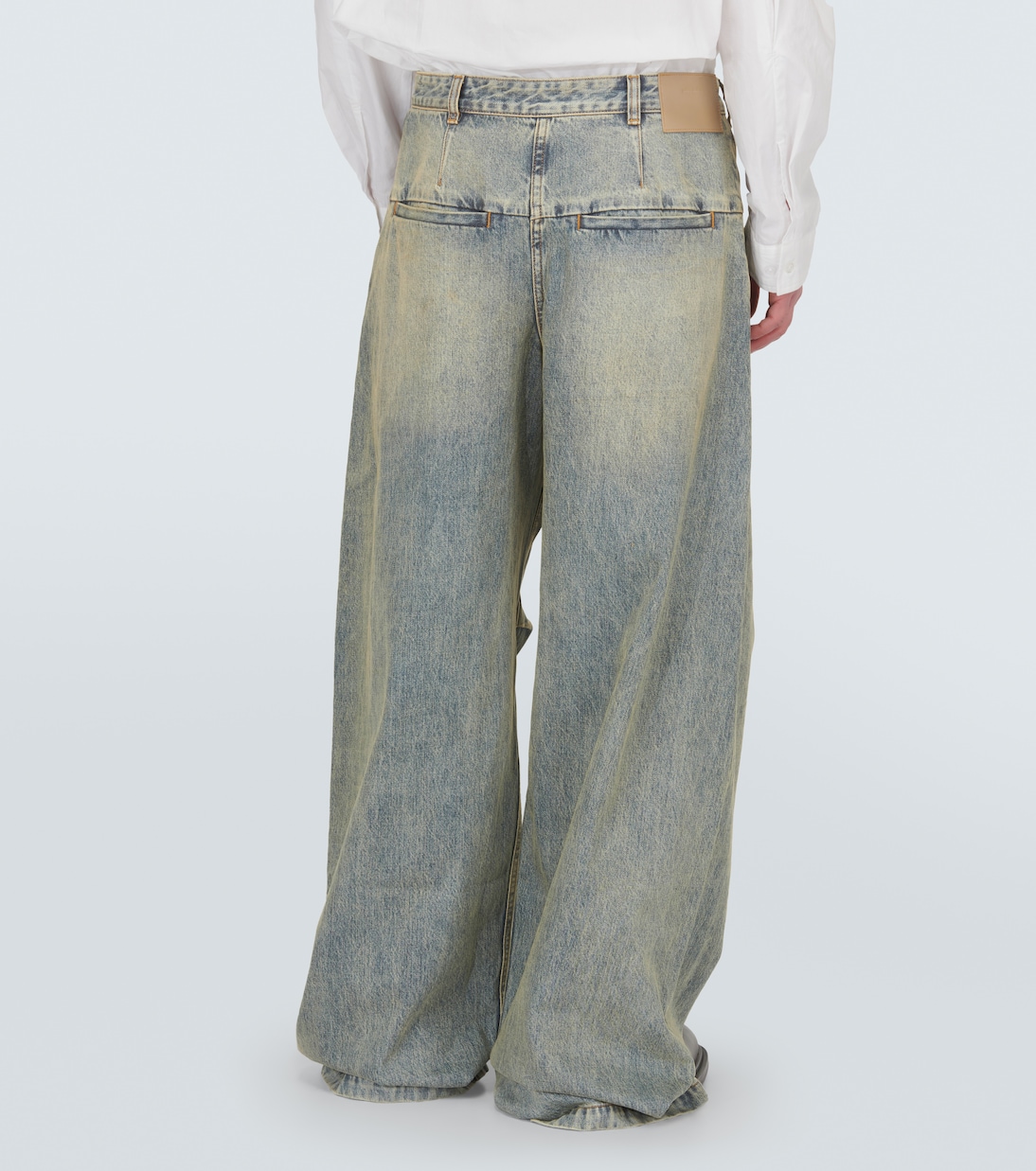 Jeans Dem a gamba larga e vita bassa | Entire Studios