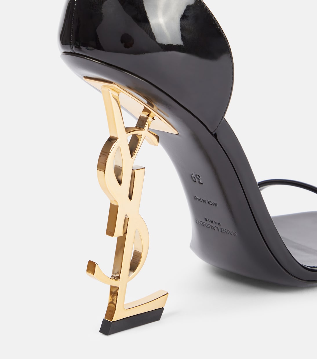 Sandales Opyum en cuir verni | Saint Laurent
