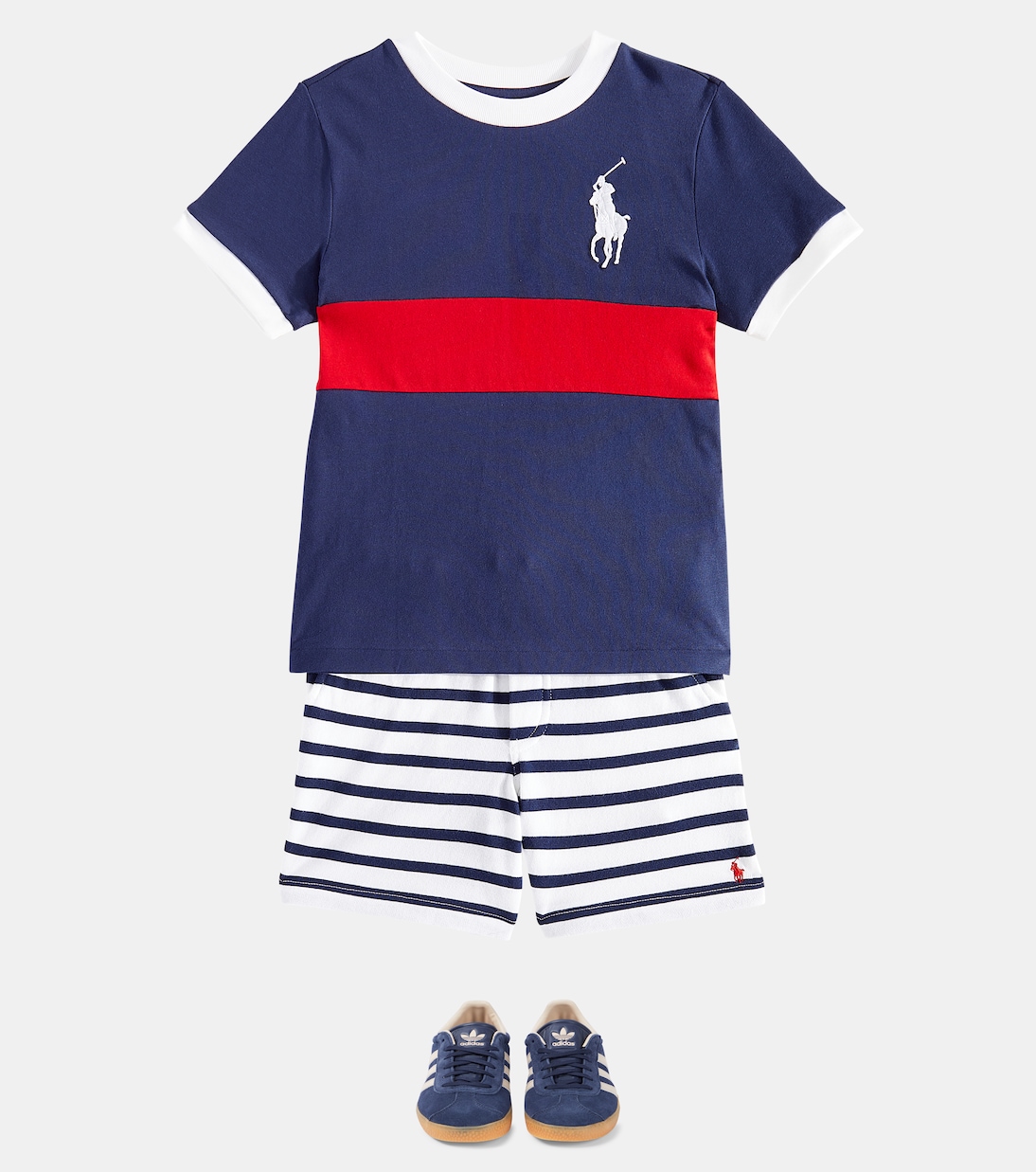 코튼 저지 티셔츠 | Polo Ralph Lauren Kids