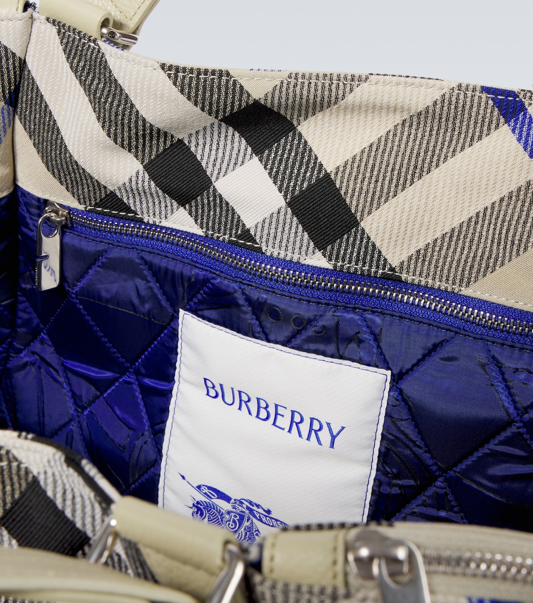 Cabas Burberry Check Large en jacquard | Burberry