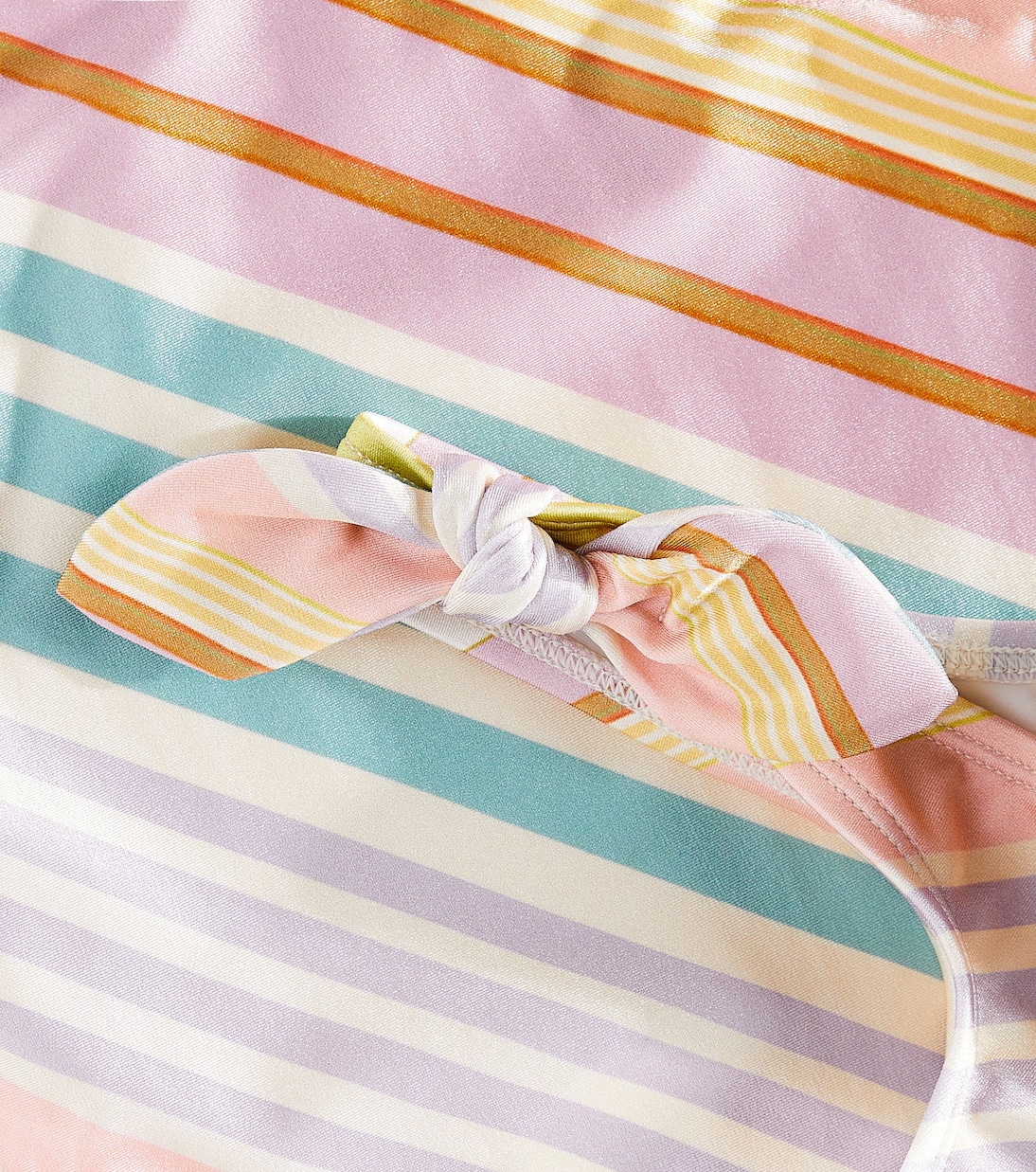 Maillot de bain Halliday rayé | Zimmermann Kids