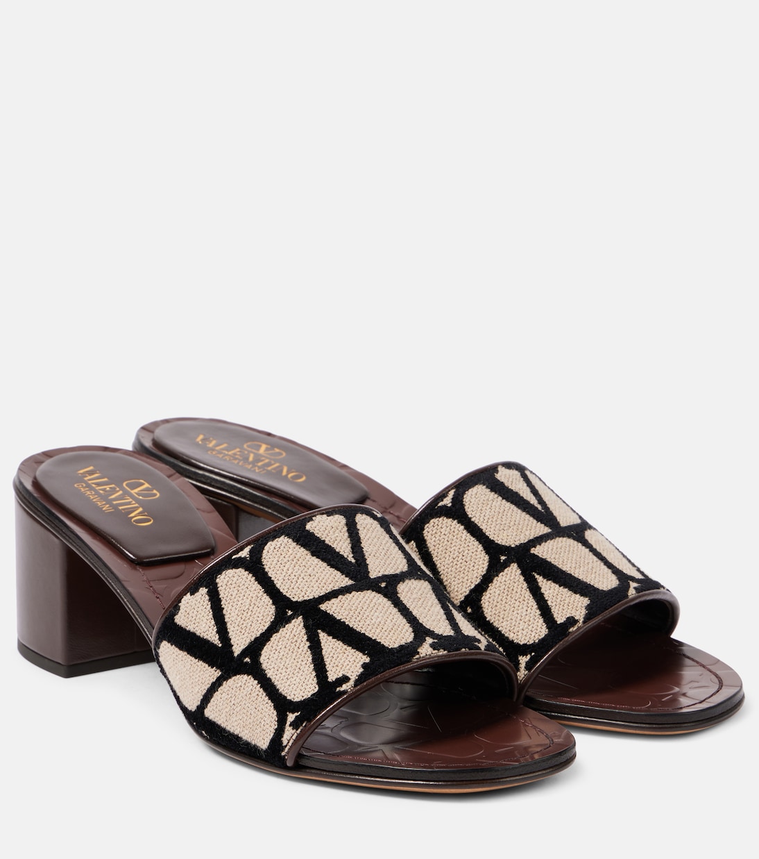 Pantoletten Toile Iconographe 50 | Valentino Garavani