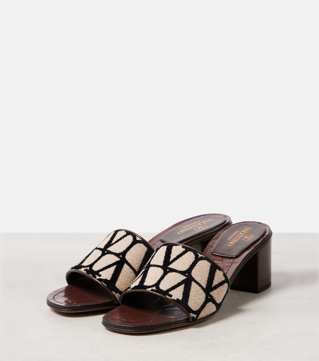 Pantoletten Toile Iconographe 50 | Valentino Garavani