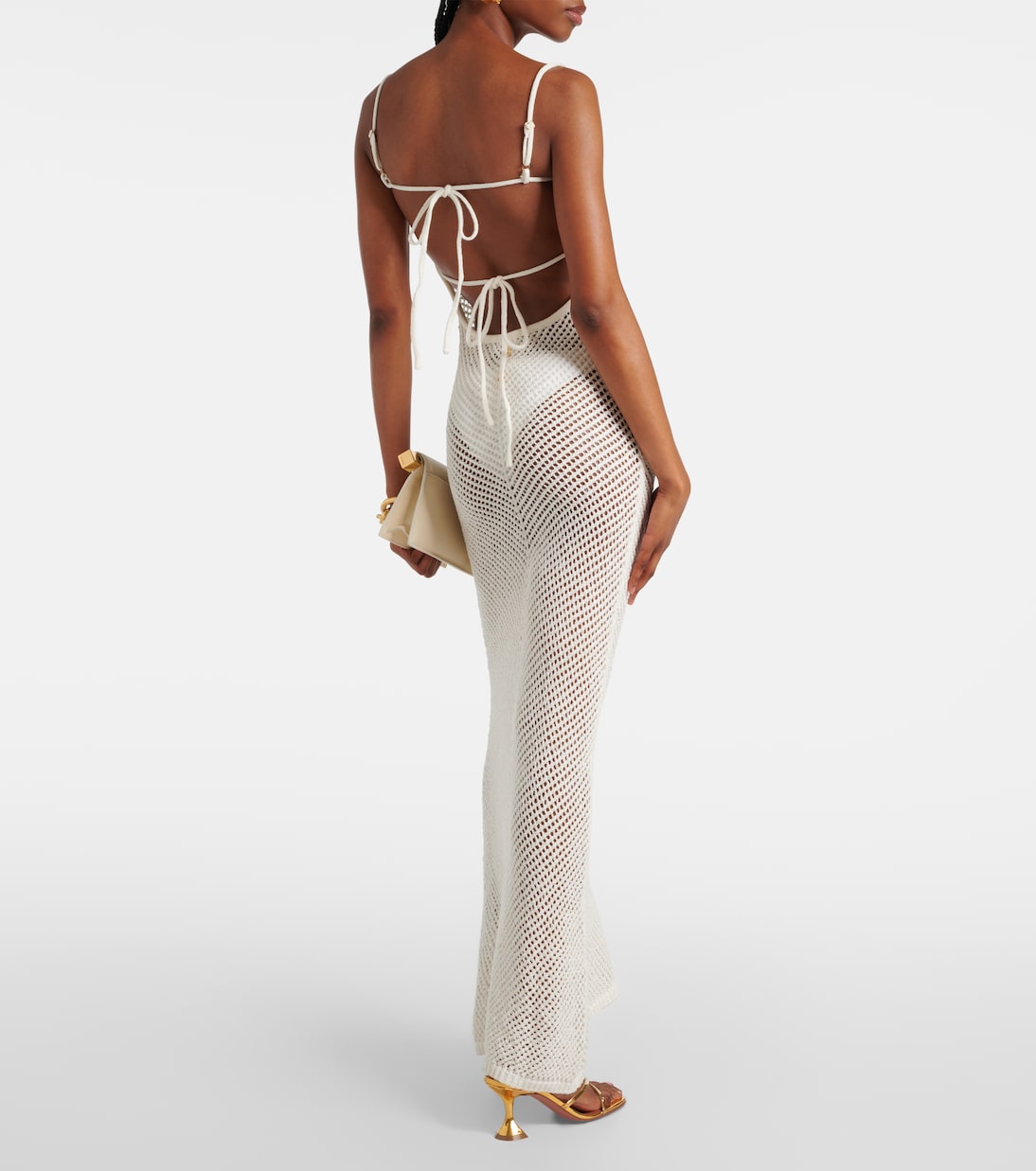 Maxikleid Amelia aus Häkelstrick | Bananhot