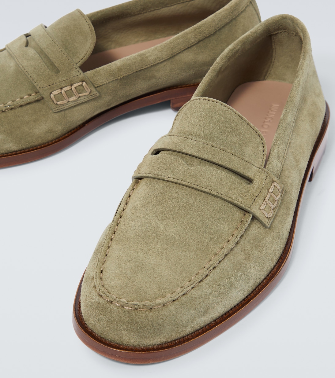 Loafers Perry aus Veloursleder | Manolo Blahnik