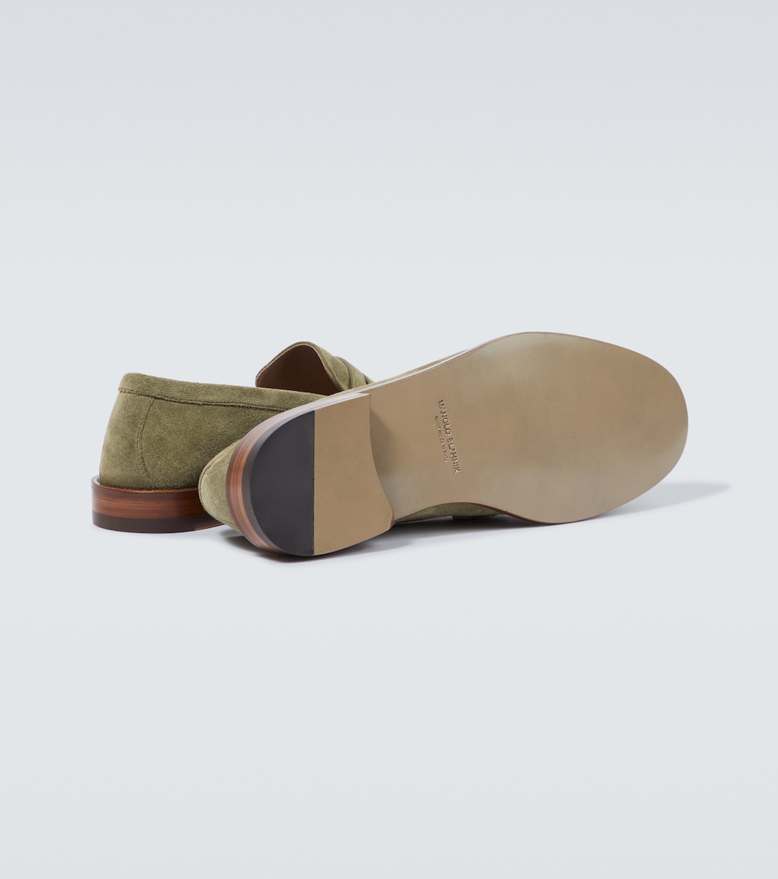 Loafers Perry aus Veloursleder | Manolo Blahnik