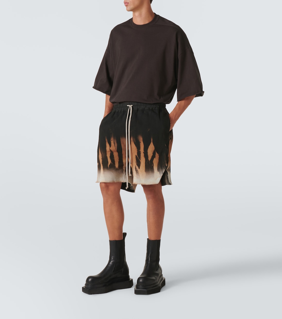 Shorts de algodón estampados | DRKSHDW by Rick Owens