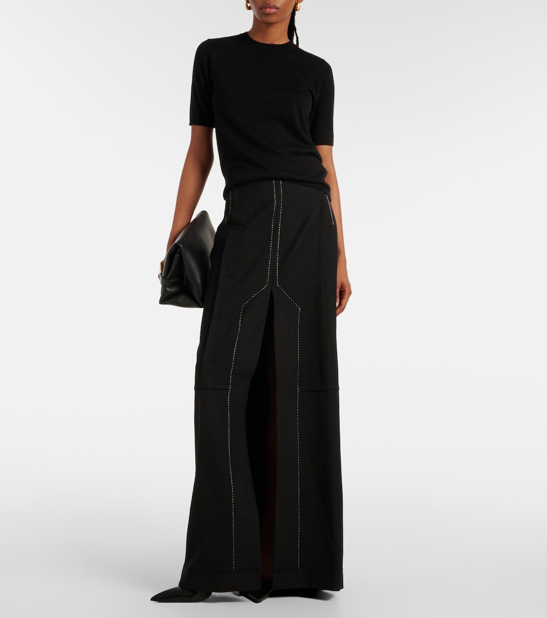 Low-Rise-Maxirock | Victoria Beckham