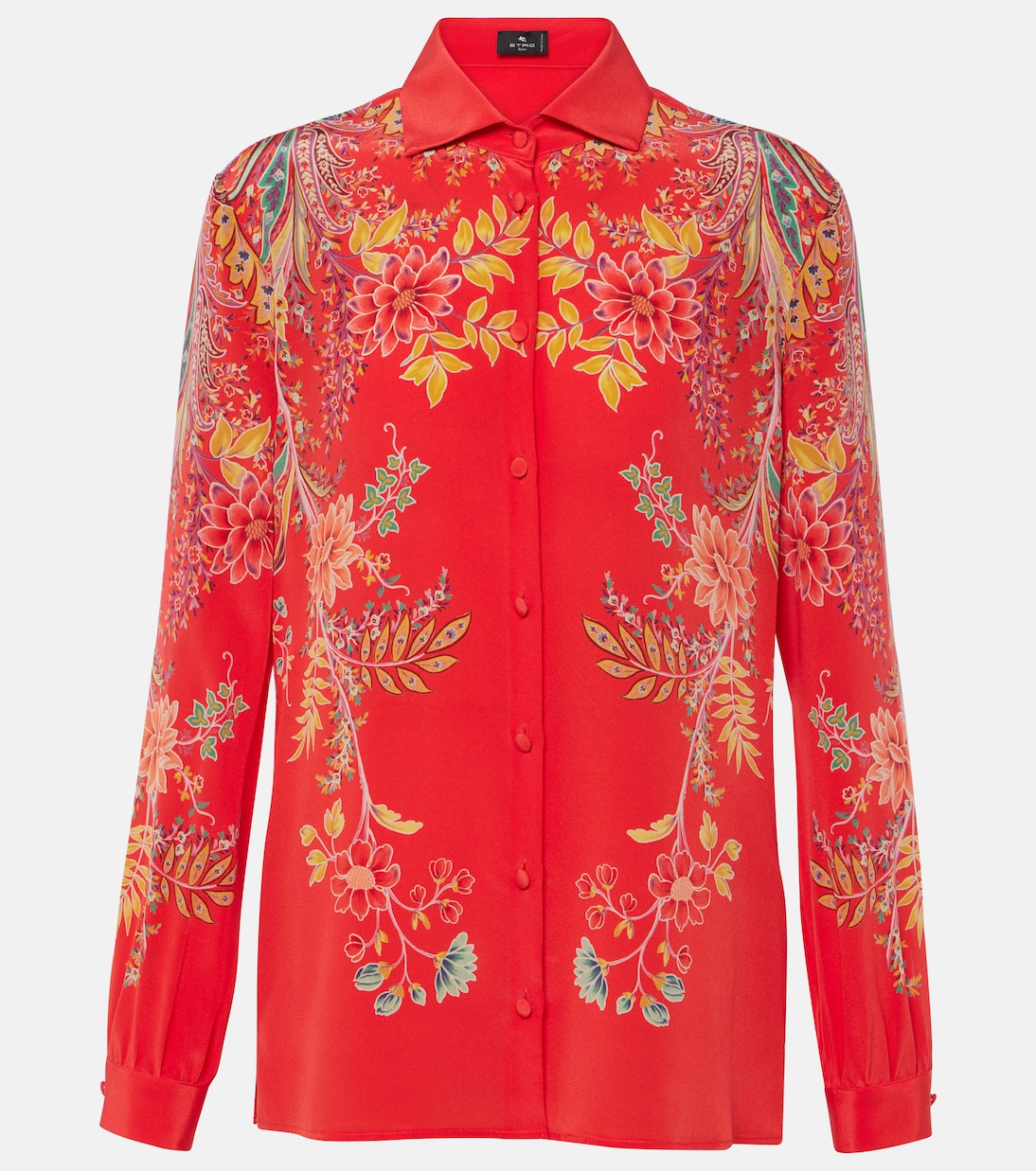 Camicia in crêpe de chine di seta | Etro