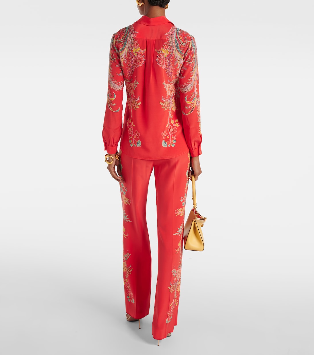Camicia in crêpe de chine di seta | Etro