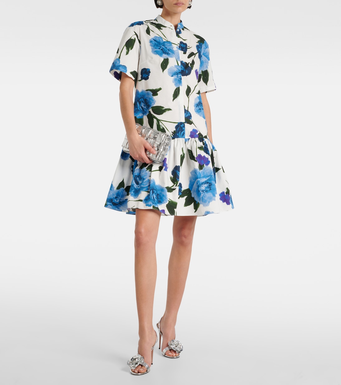 Floral shirt dress | Erdem