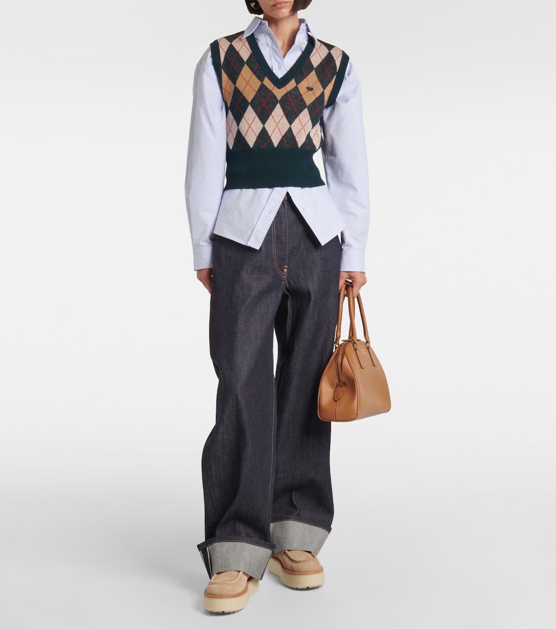 Evolve suede platform loafers | Prada
