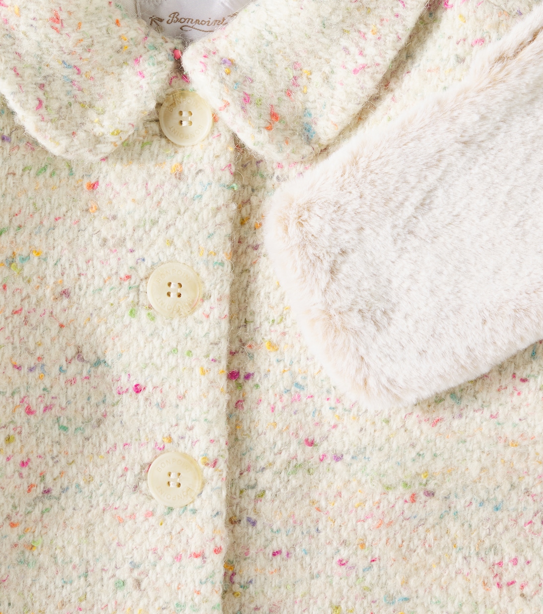 Cappotto Gloriane in misto lana | Bonpoint