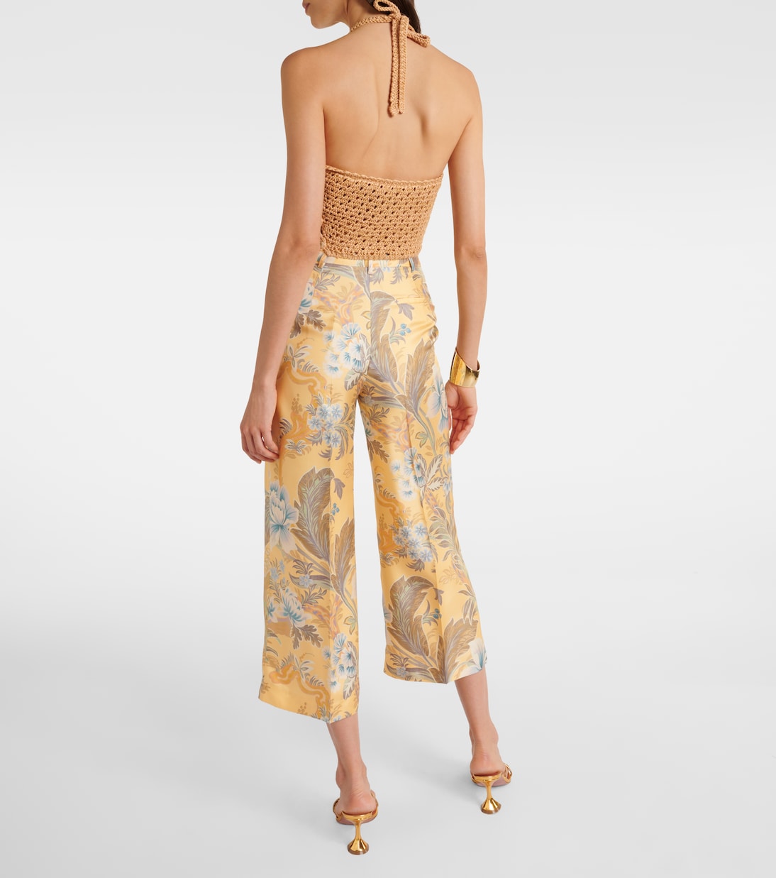 Crochet cotton top | Etro