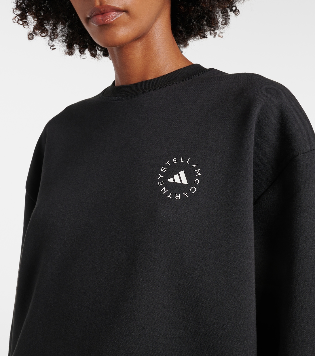 Sudadera oversized de forro polar | Adidas by Stella McCartney