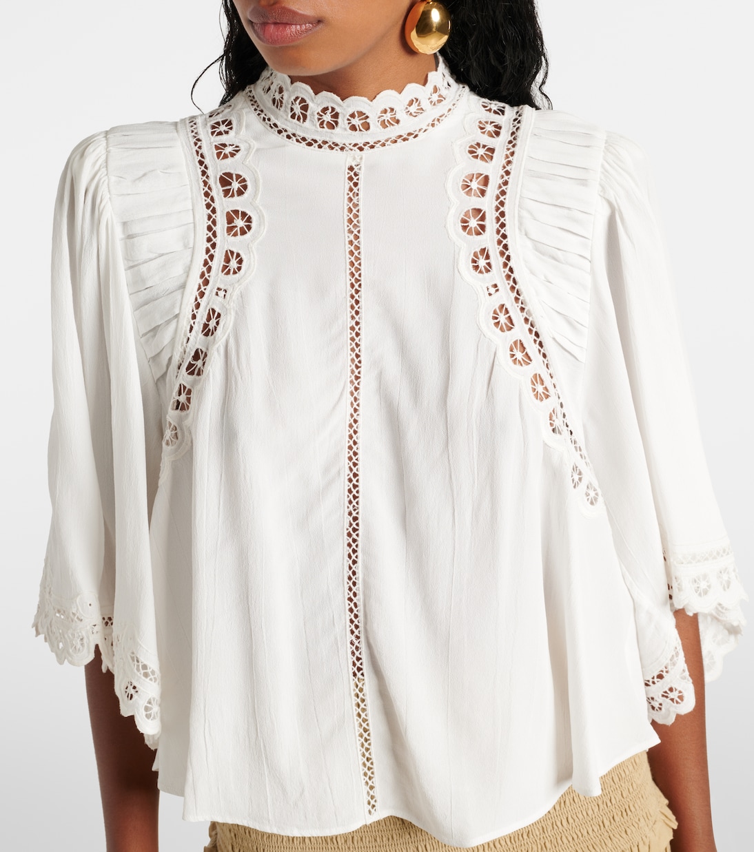 Bluse Enoha aus Crêpe | Marant Etoile