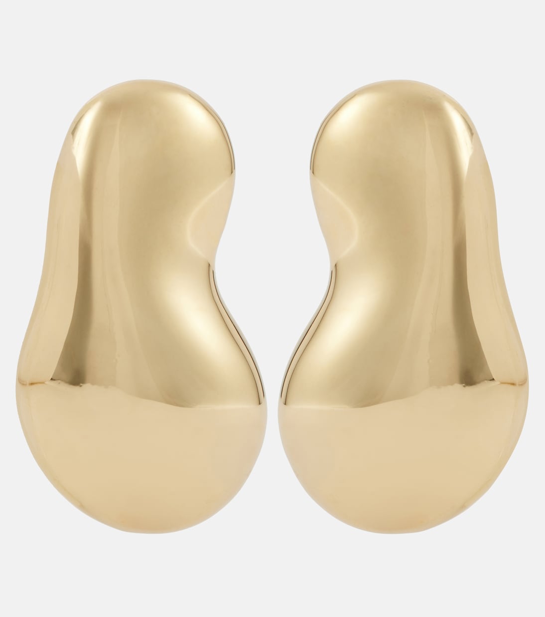 Boucles d’oreilles Hourglass en plaqué or | Magda Butrym
