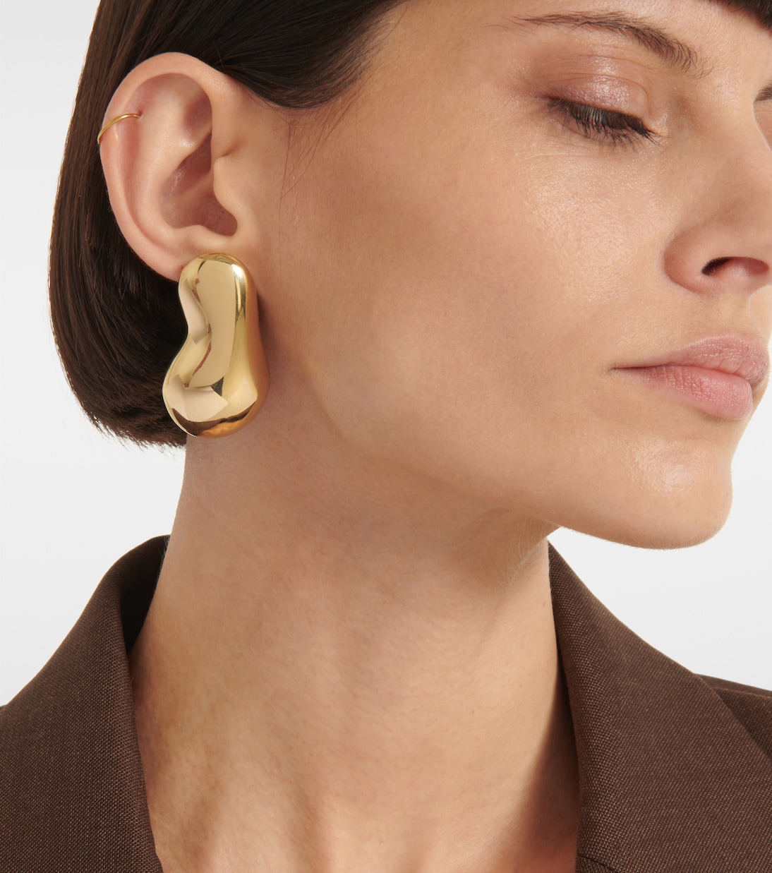 Boucles d’oreilles Hourglass en plaqué or | Magda Butrym