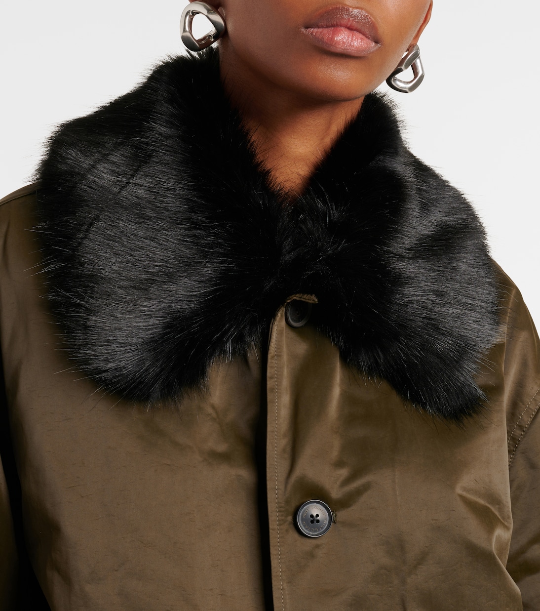 Jacke Blaise mit Faux Fur | Nili Lotan