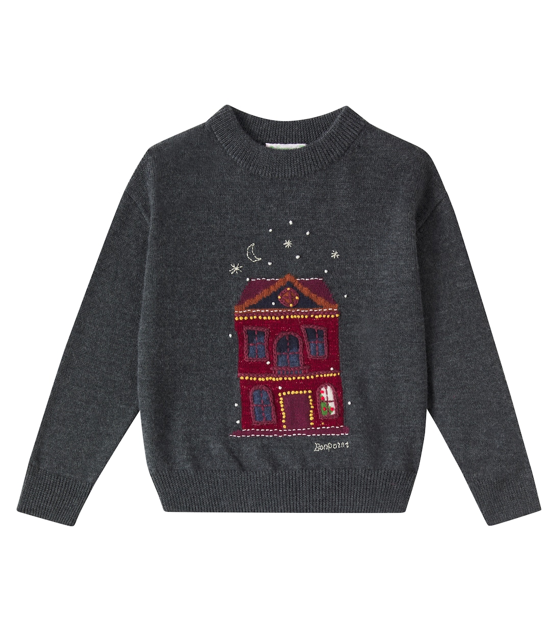 Pullover Anumati in lana con ricamo | Bonpoint