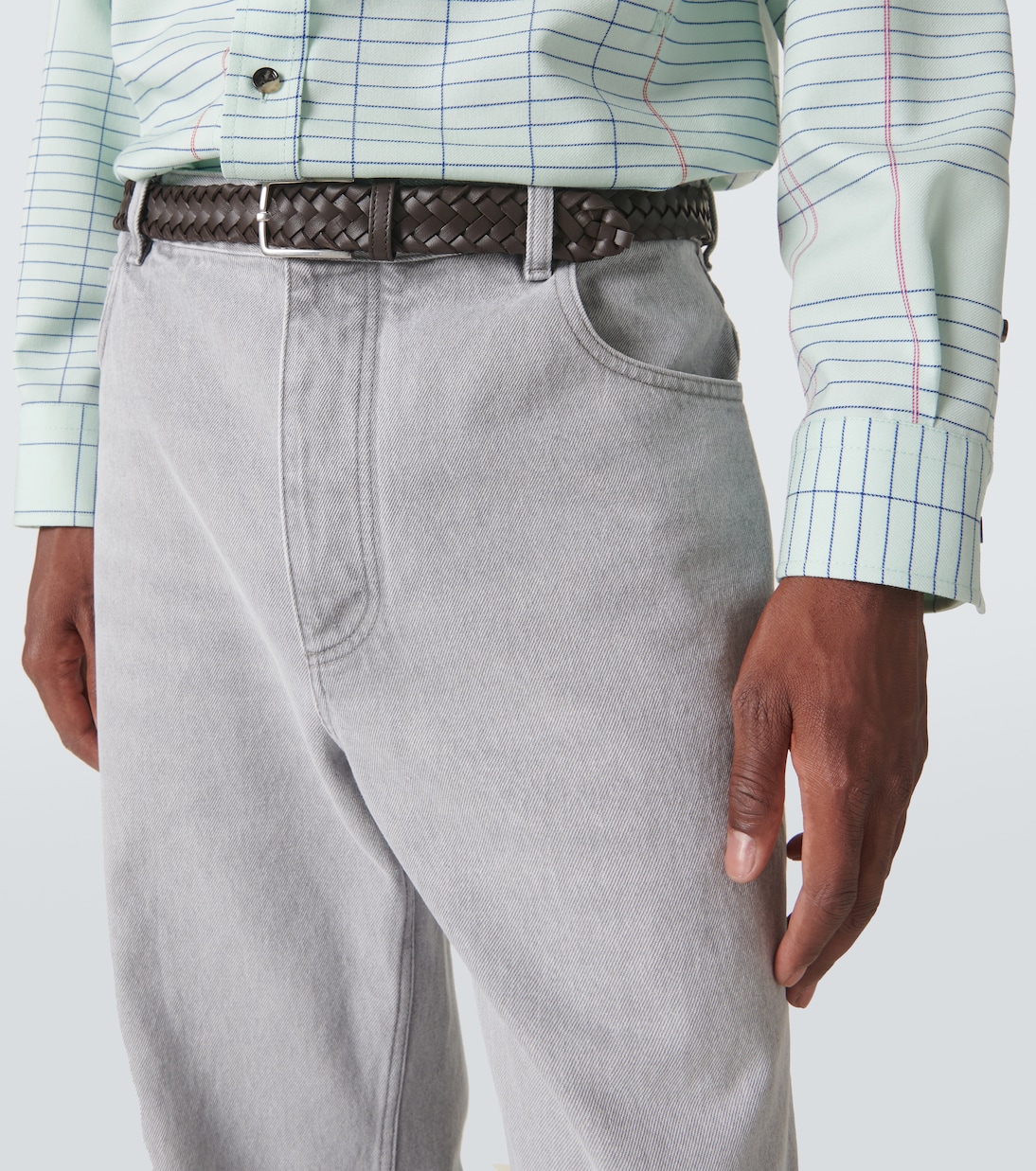 Cintura Cabat in pelle  | Bottega Veneta