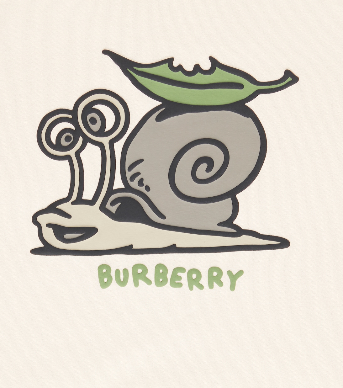 T-shirt Snail en coton à logo | Burberry Kids