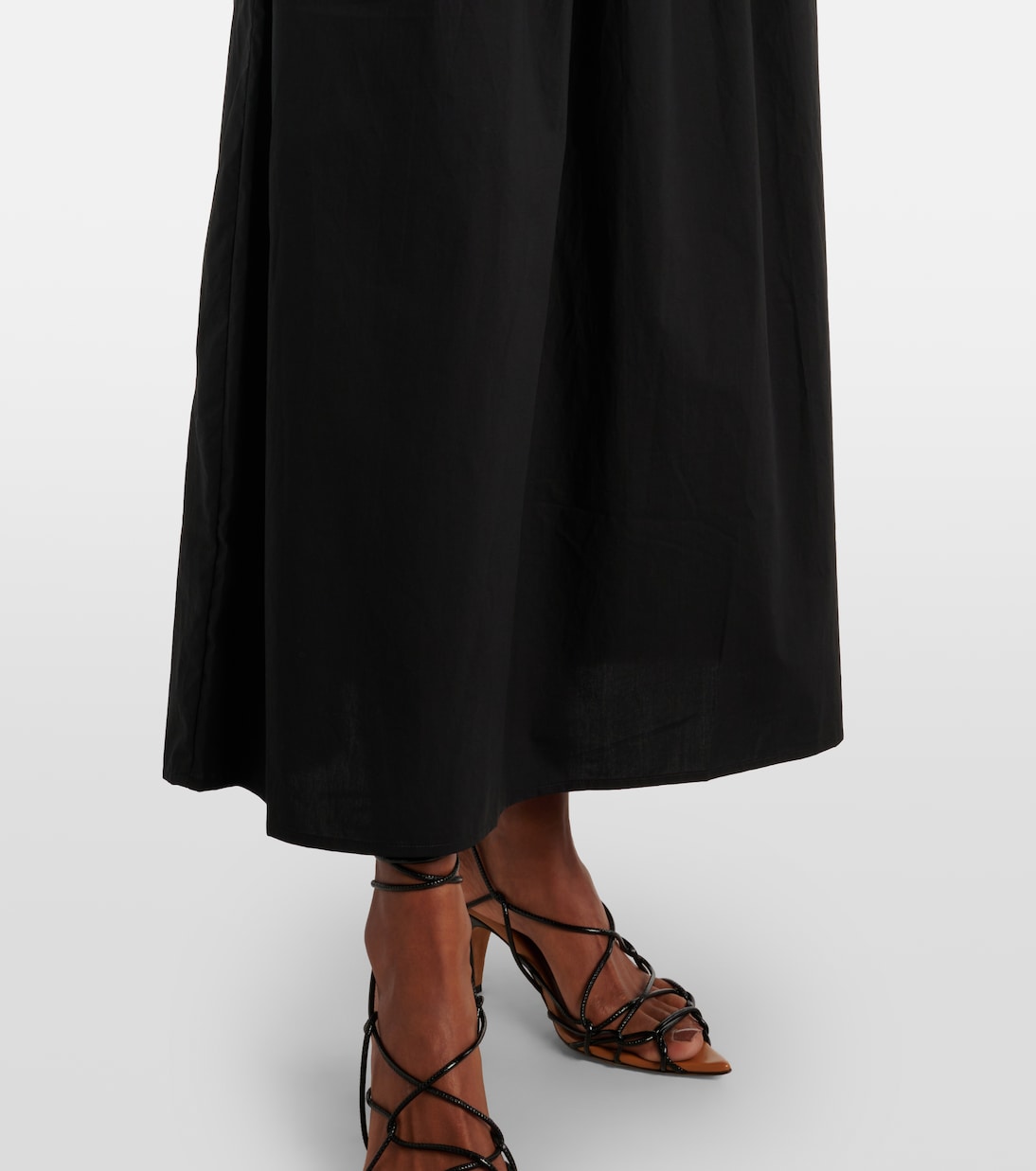 Off-Shoulder-Maxikleid aus Baumwolle | Faithfull