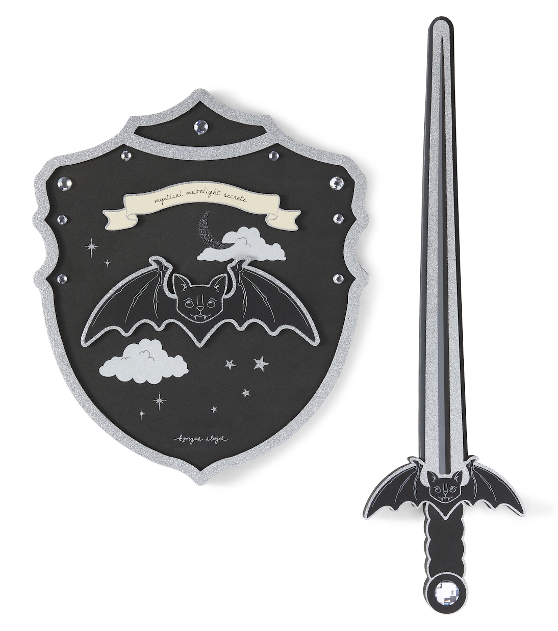 Embellished sword and shield set | Konges Sløjd