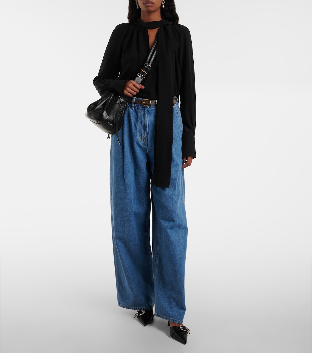 Secchiello Pumpkin Small in pelle | Givenchy