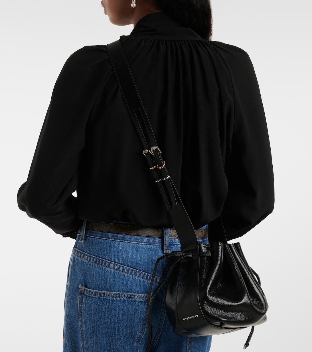 Secchiello Pumpkin Small in pelle | Givenchy