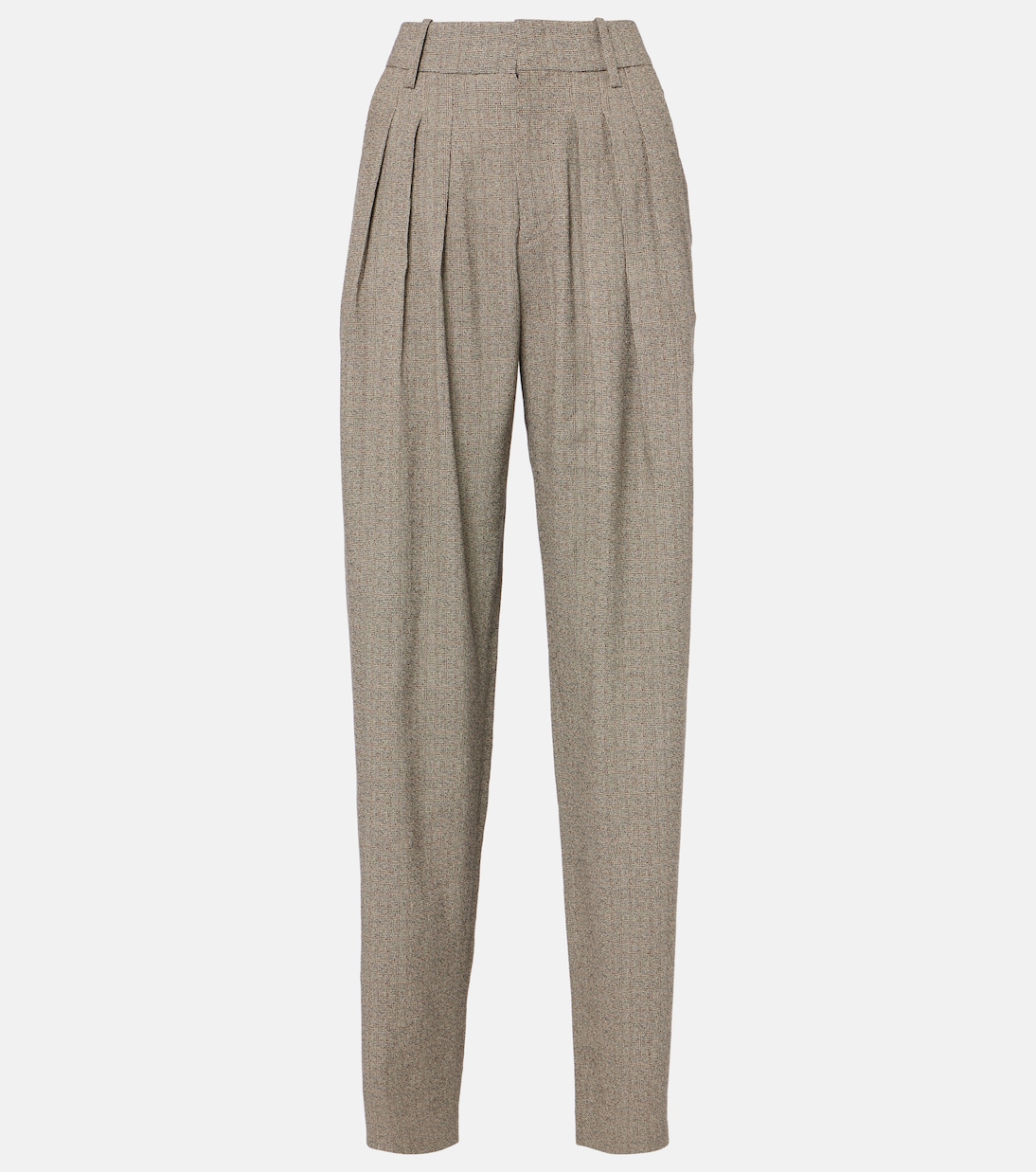 Pantalones tapered Iwena de mezcla de algodón | Isabel Marant