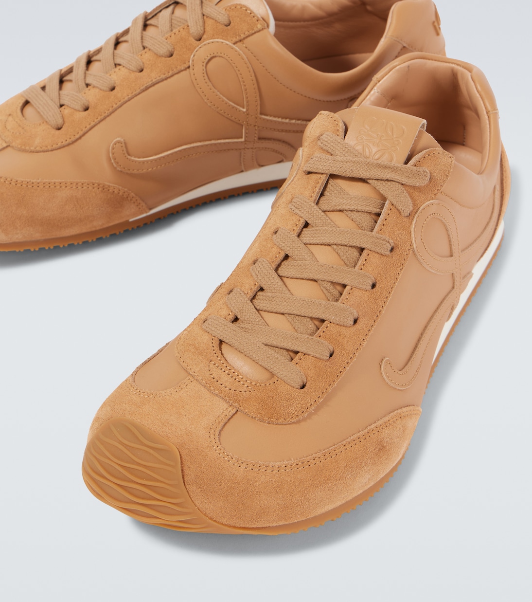 Sneakers Ballet Runner 2.0 mit Veloursleder | Loewe
