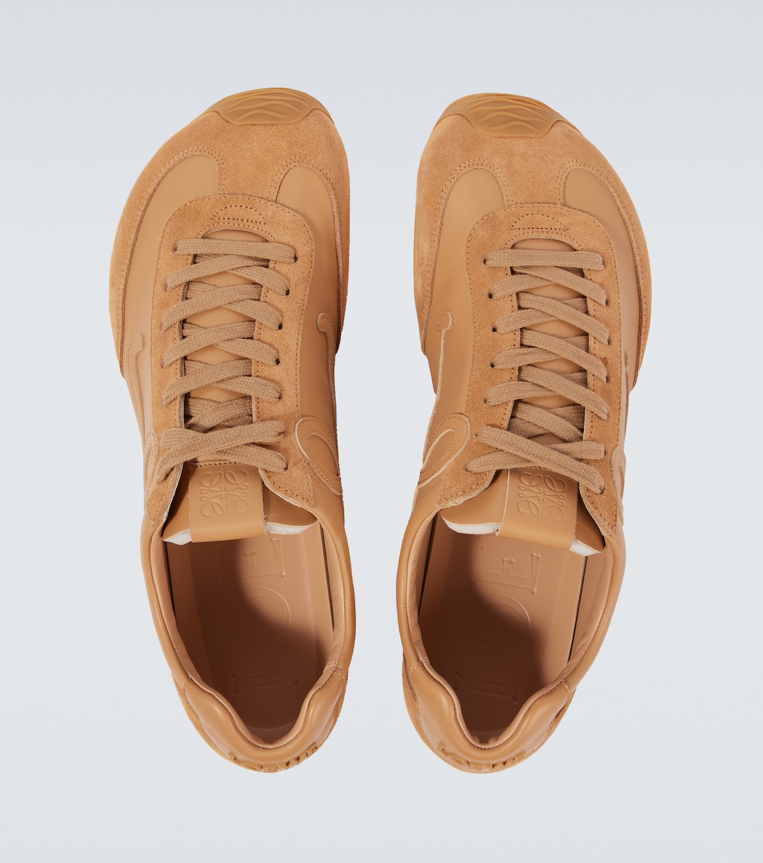 Sneakers Ballet Runner 2.0 mit Veloursleder | Loewe