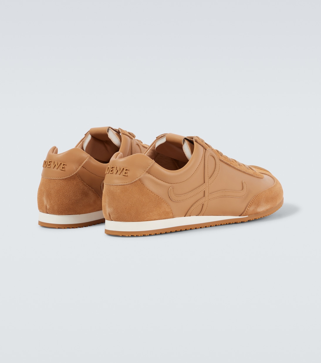 Sneakers Ballet Runner 2.0 mit Veloursleder | Loewe