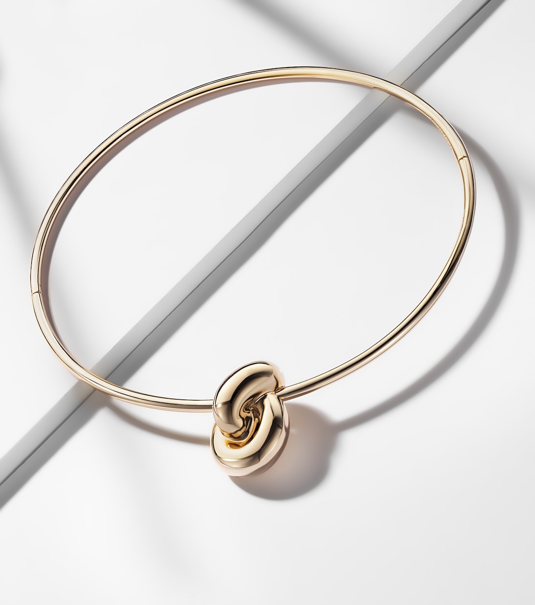 Choker Thin Knot en or 10 ct | Jennifer Fisher