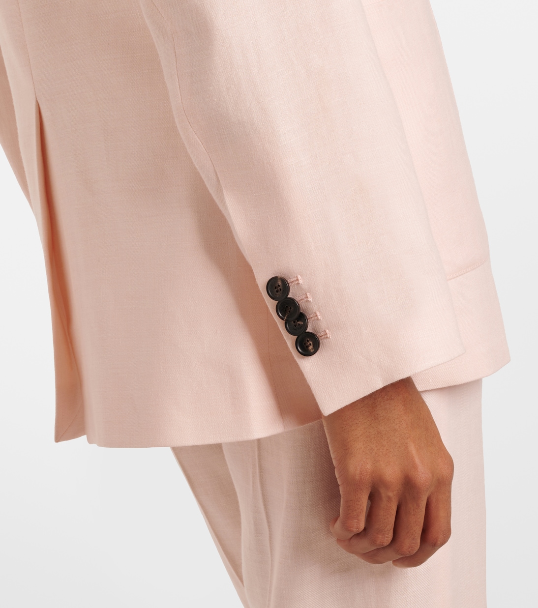 Genny linen and wool Batavia blazer | Loro Piana