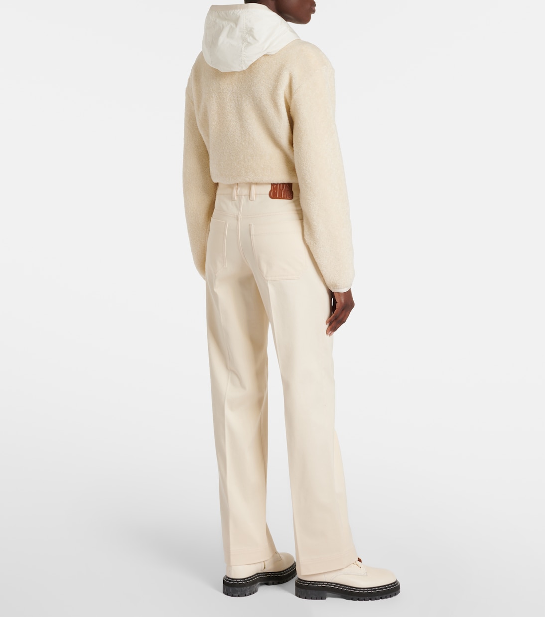 Pantaloni regular in gabardine di cotone | Moncler