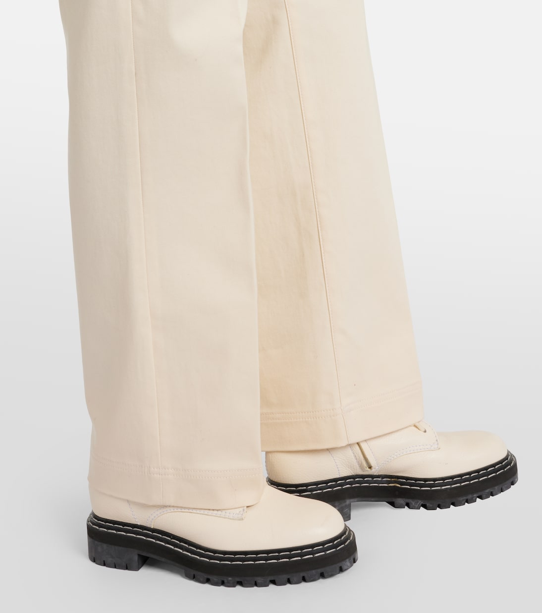 Pantaloni regular in gabardine di cotone | Moncler