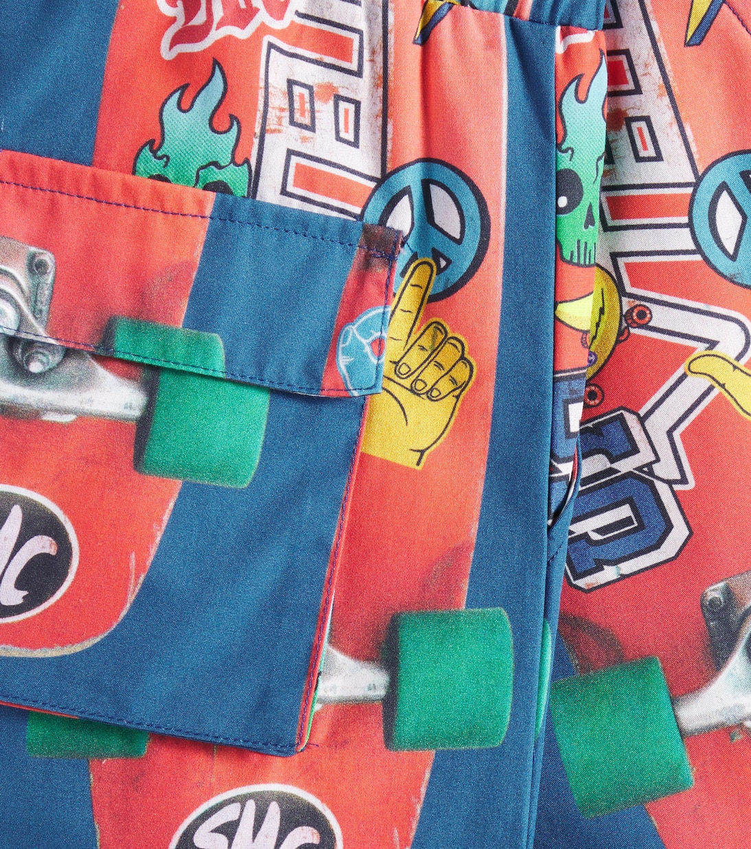 Printed cotton shorts | Stella McCartney Kids