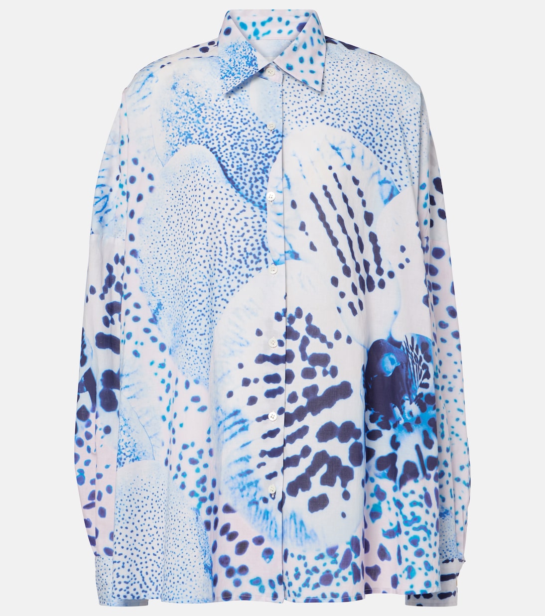 Camicia in cotone con stampa | Dries Van Noten