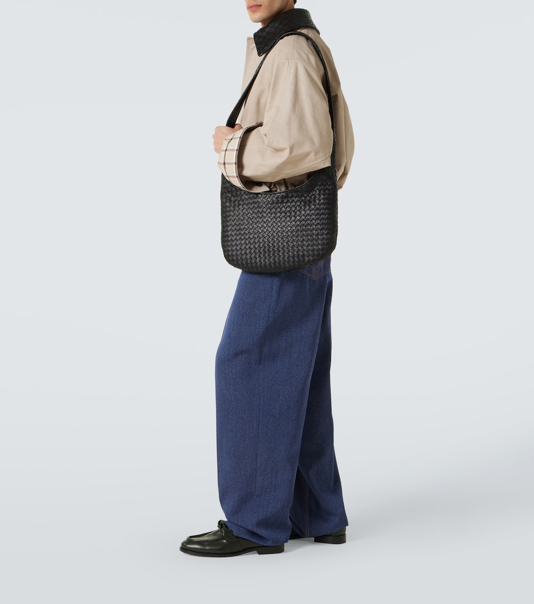 Borsa a tracolla Veneto in pelle Intrecciato | Bottega Veneta