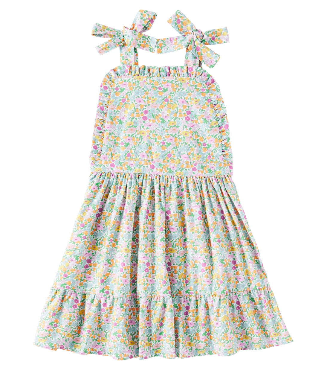 Bedrucktes Kleid Andreas aus Baumwolle | The New Society