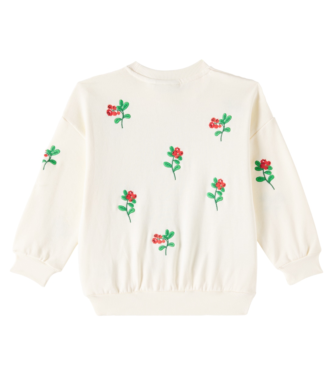 Felpa Lingonberries in jersey di cotone | Mini Rodini