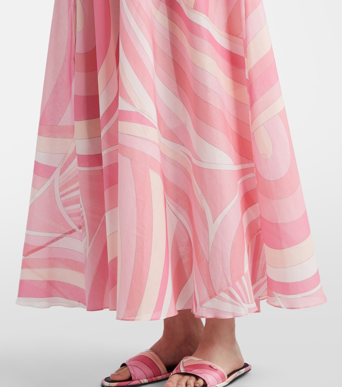 Iride cotton kaftan | Pucci
