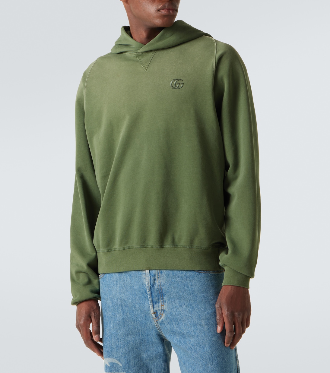 Sudadera de jersey de algodón con Doble G | Gucci