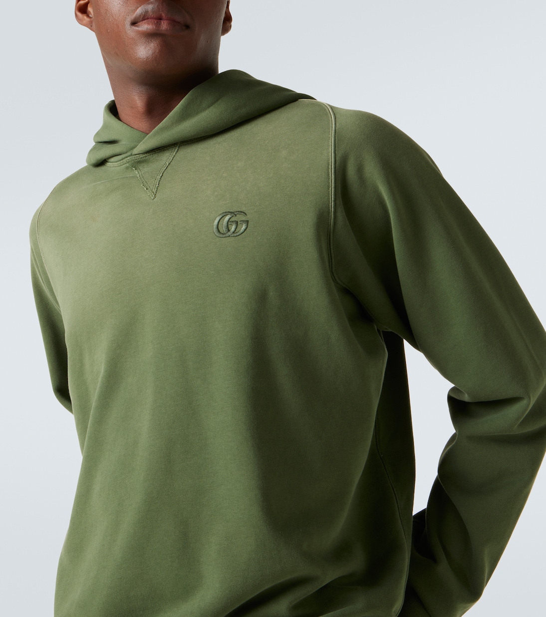 Sudadera de jersey de algodón con Doble G | Gucci