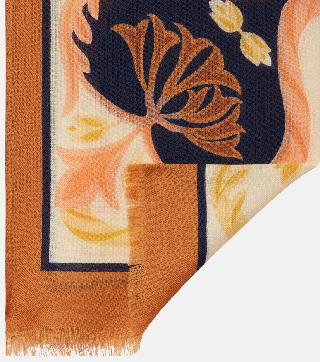 Printed wool scarf | Etro
