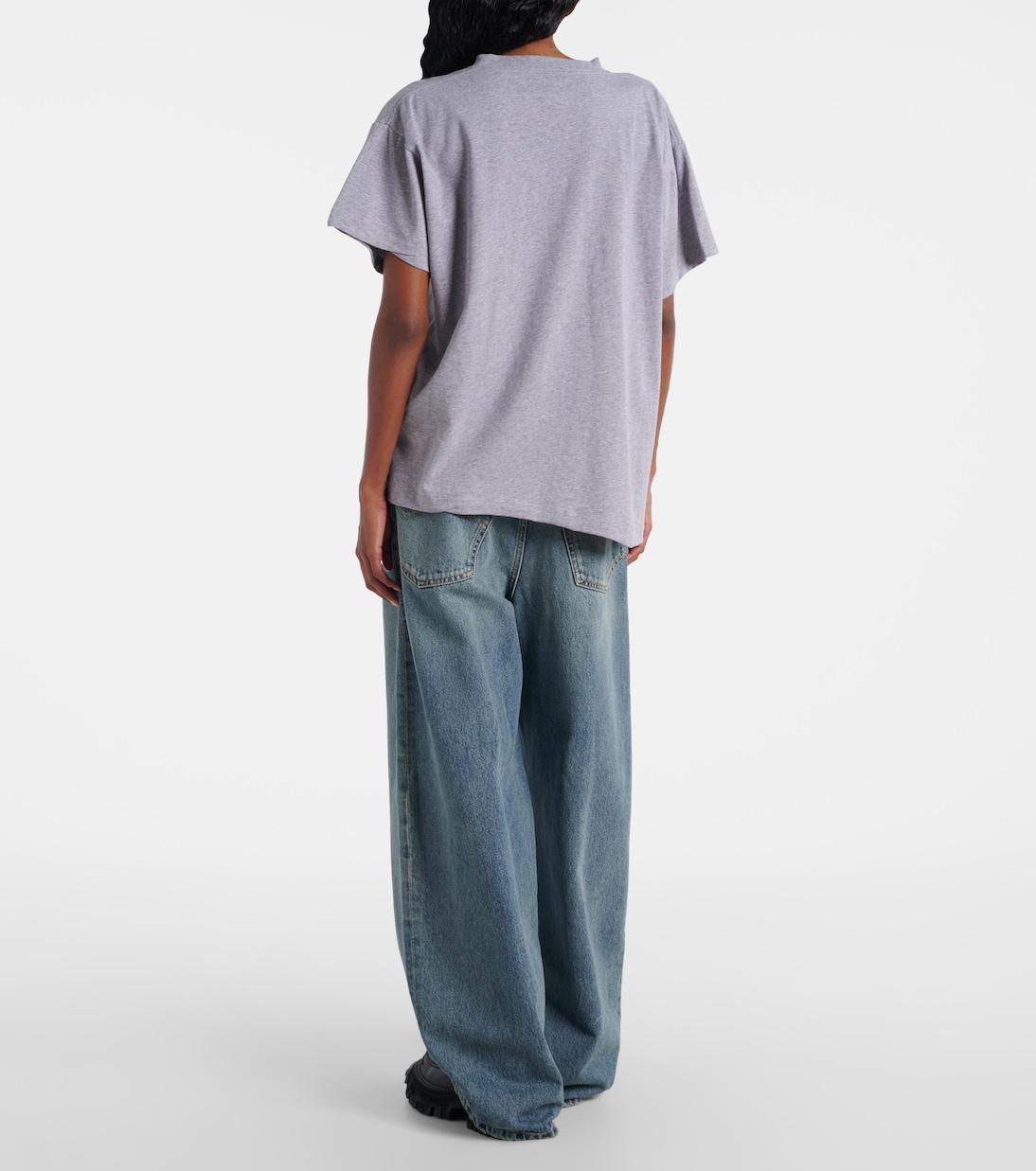 T-Shirt CEO Team aus Baumwoll-Jersey | Balenciaga